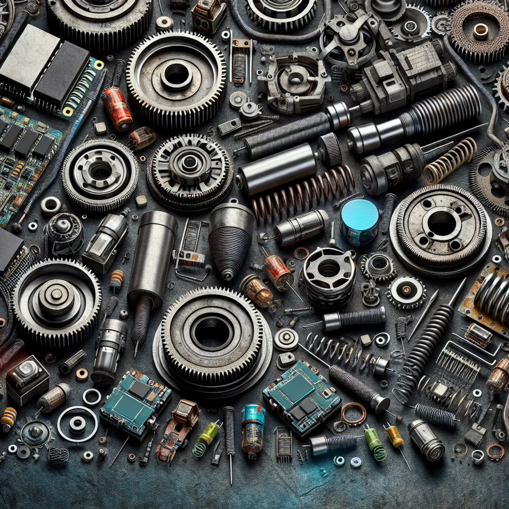 Failed mechanical and electronic parts